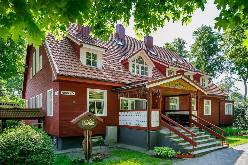 Raze Hotell Palanga Eksteriør bilde